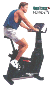 Remanufactured Star Trac 4310HR Upright Bike with HR/Self Powered Remanufactured
