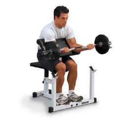 Body Solid Powerline Preacher Curl Bench